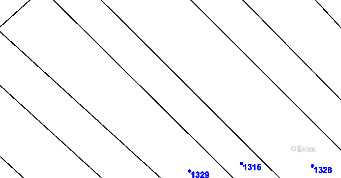 Parcela st. 455/10 v KÚ Komárno, Katastrální mapa