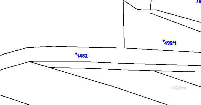 Parcela st. 460/49 v KÚ Komárno, Katastrální mapa