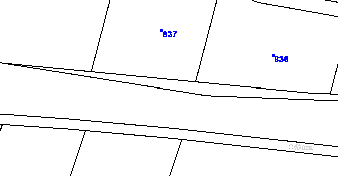 Parcela st. 819/56 v KÚ Komárno, Katastrální mapa