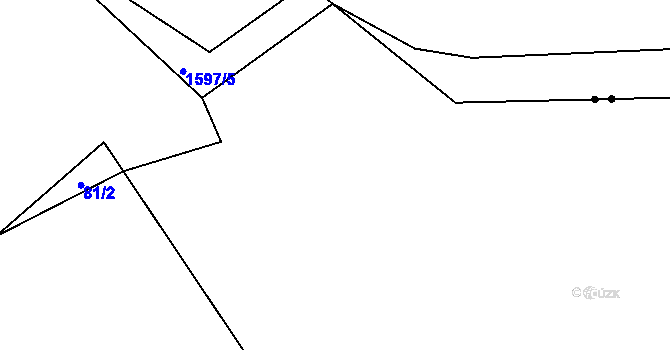Parcela st. 65/10 v KÚ Kleštěnice, Katastrální mapa