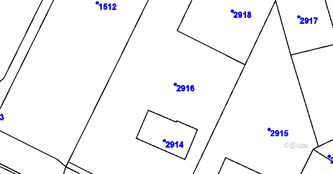 Parcela st. 98/5 v KÚ Košatka nad Odrou, Katastrální mapa