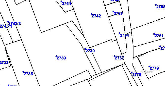 Parcela st. 928/3 v KÚ Košatka nad Odrou, Katastrální mapa