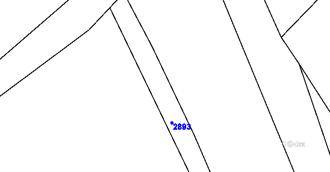 Parcela st. 763/13 v KÚ Kouřim, Katastrální mapa