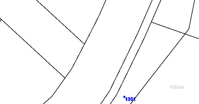 Parcela st. 1097/6 v KÚ Kozly u Loun, Katastrální mapa