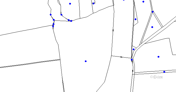 Parcela st. 112 v KÚ Myslinka, Katastrální mapa