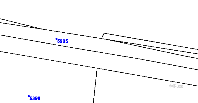 Parcela st. 3362/28 v KÚ Kožlany, Katastrální mapa