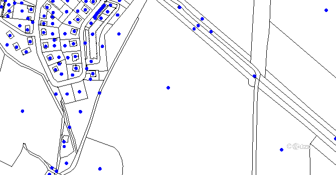 Parcela st. 3745 v KÚ Králíky, Katastrální mapa