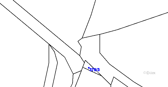 Parcela st. 293/3 v KÚ Hlivice, Katastrální mapa