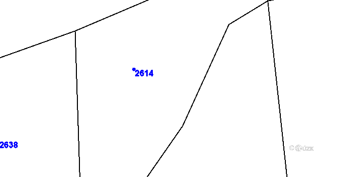 Parcela st. 911/8 v KÚ Laziště, Katastrální mapa