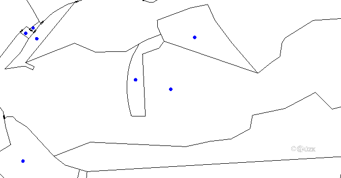 Parcela st. 467/1 v KÚ Háje nad Teplou, Katastrální mapa