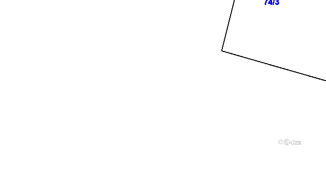 Parcela st. 802/2 v KÚ Háje nad Teplou, Katastrální mapa