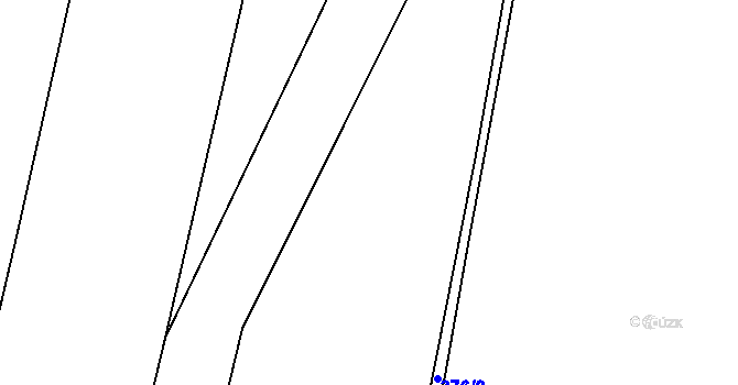 Parcela st. 394/6 v KÚ Kratonohy, Katastrální mapa