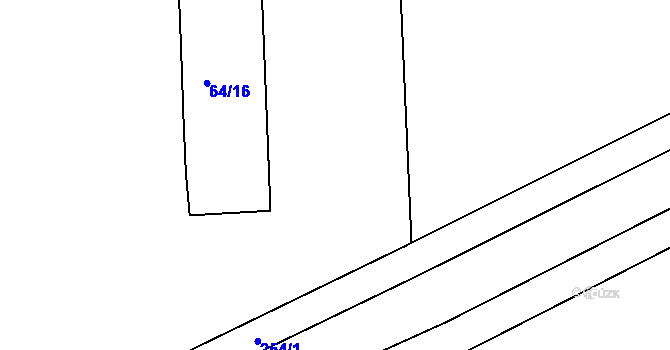 Parcela st. 64/24 v KÚ Kotojedy, Katastrální mapa
