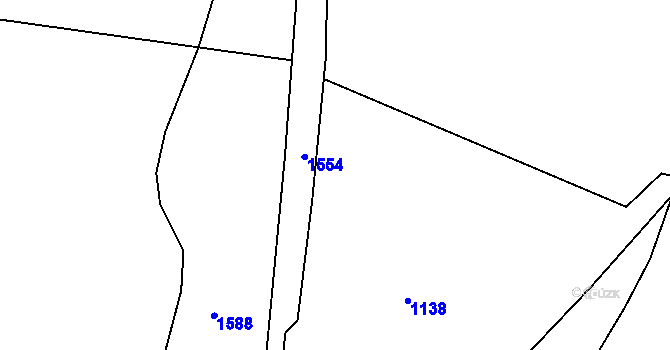 Parcela st. 380/4 v KÚ Krty u Strakonic, Katastrální mapa
