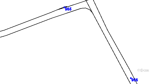 Parcela st. 463/11 v KÚ Krušovice, Katastrální mapa