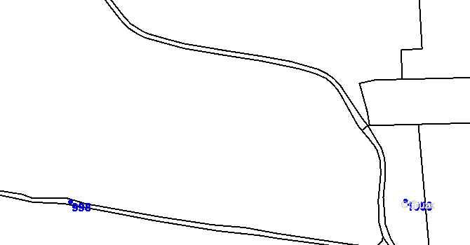 Parcela st. 573/37 v KÚ Krušovice, Katastrální mapa