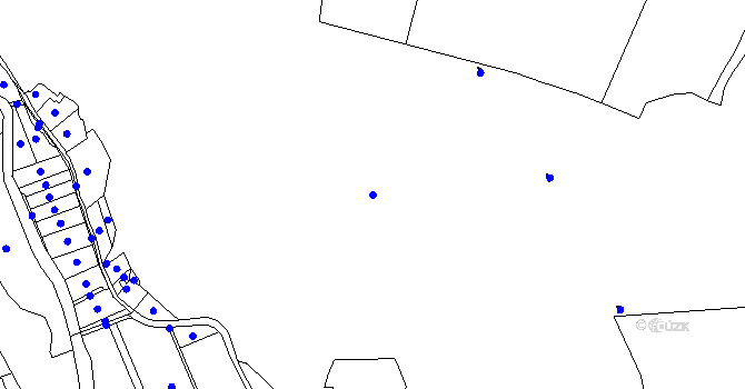 Parcela st. 4595/1 v KÚ Kryry, Katastrální mapa