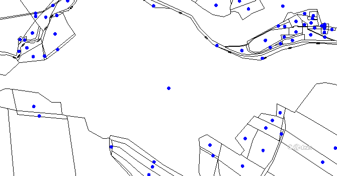 Parcela st. 352 v KÚ Kunice, Katastrální mapa