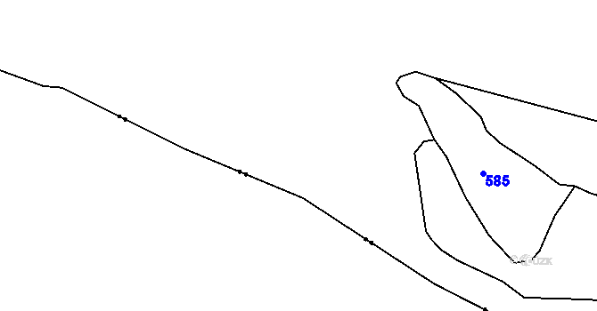 Parcela st. 132/1 v KÚ Kvasetice u Květinova, Katastrální mapa