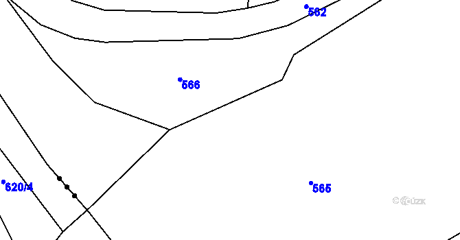 Parcela st. 173/16 v KÚ Kvasetice u Květinova, Katastrální mapa