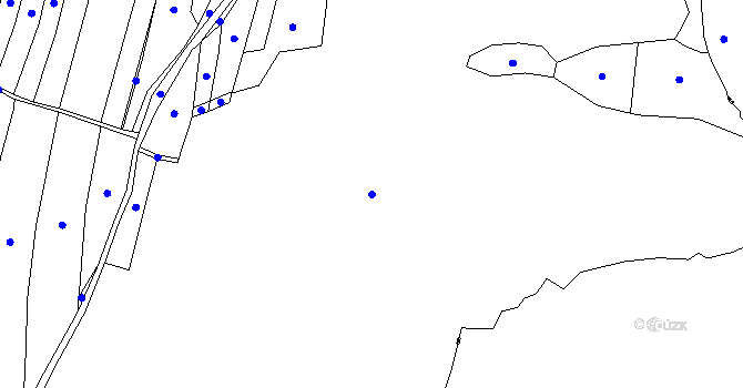 Parcela st. 657/1 v KÚ Kynice, Katastrální mapa