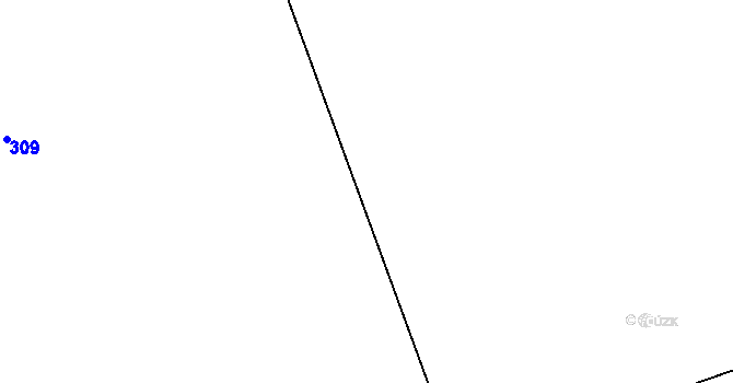 Parcela st. 110 v KÚ Klášter nad Dědinou, Katastrální mapa