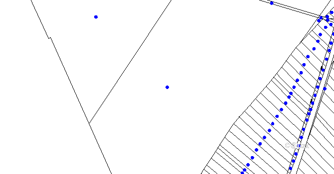 Parcela st. 463/5 v KÚ Ledce u Židlochovic, Katastrální mapa