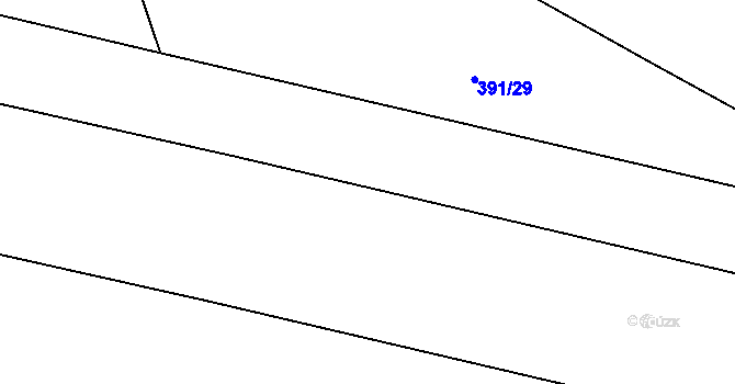 Parcela st. 686/16 v KÚ Lednice, Katastrální mapa