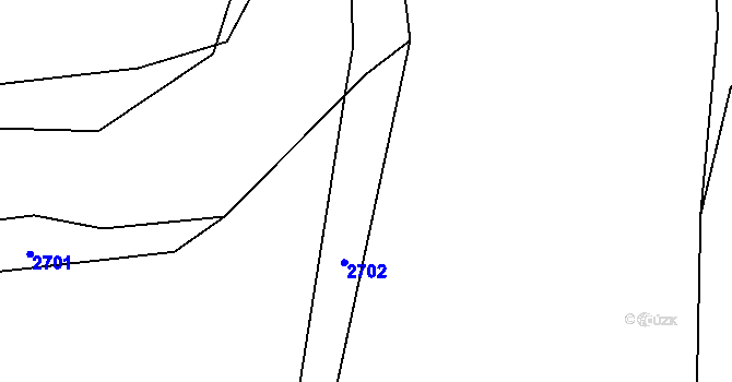 Parcela st. 770/3 v KÚ Lhota u Dobřan, Katastrální mapa