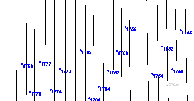 Parcela st. 826/38 v KÚ Lhota u Zlína, Katastrální mapa