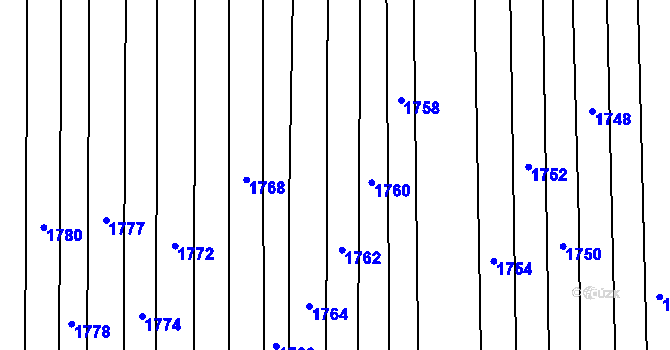 Parcela st. 826/39 v KÚ Lhota u Zlína, Katastrální mapa