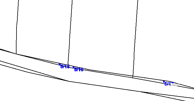 Parcela st. 458/40 v KÚ Lhotka u Hořovic, Katastrální mapa