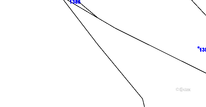 Parcela st. 304/2 v KÚ Lhotka nad Bečvou, Katastrální mapa