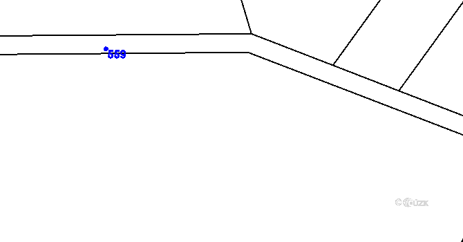 Parcela st. 393/7 v KÚ Lhotka nad Bečvou, Katastrální mapa