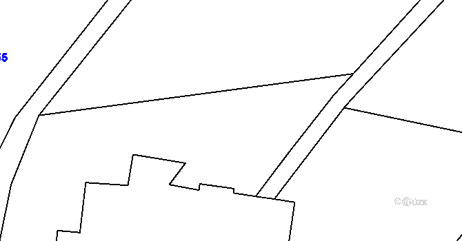 Parcela st. 50/2 v KÚ Lhoty u Potštejna, Katastrální mapa