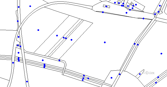 Parcela st. 251/1 v KÚ Libčeves, Katastrální mapa