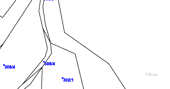 Parcela st. 292/8 v KÚ Růžodol I, Katastrální mapa