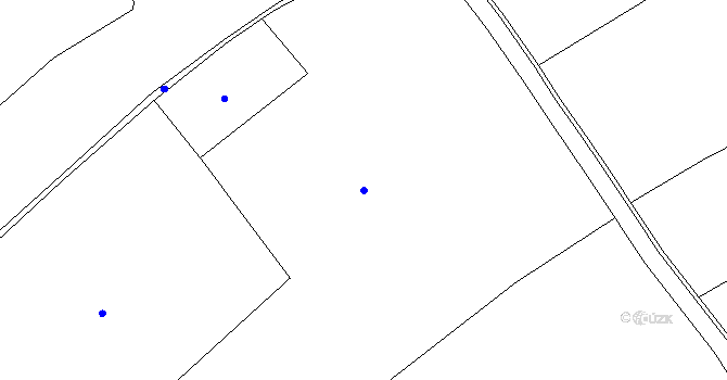 Parcela st. 617/5 v KÚ Liběšovice, Katastrální mapa