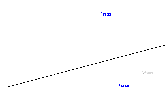 Parcela st. 892/7 v KÚ Libkov, Katastrální mapa