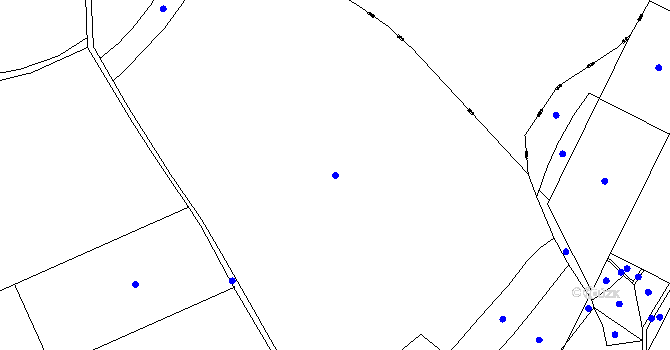 Parcela st. 113/38 v KÚ Libočany, Katastrální mapa