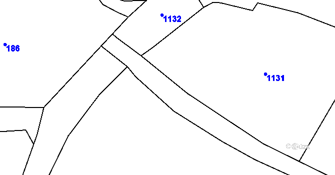 Parcela st. 127/4 v KÚ Libodřice, Katastrální mapa