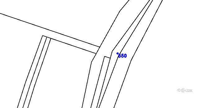 Parcela st. 601/27 v KÚ Řepnice, Katastrální mapa
