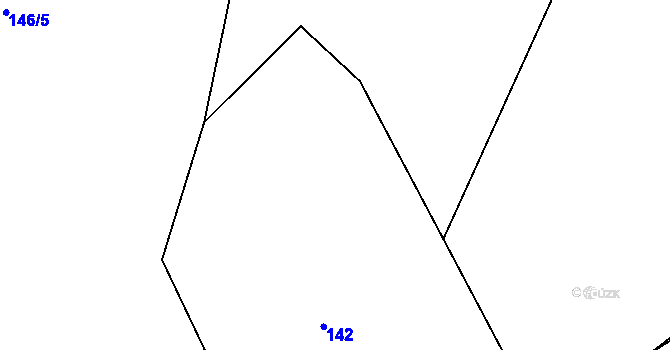 Parcela st. 146/7 v KÚ Dobšice, Katastrální mapa