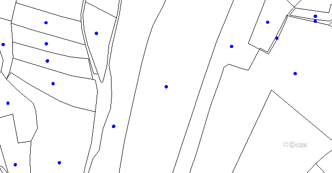 Parcela st. 258/2 v KÚ Libošovice, Katastrální mapa