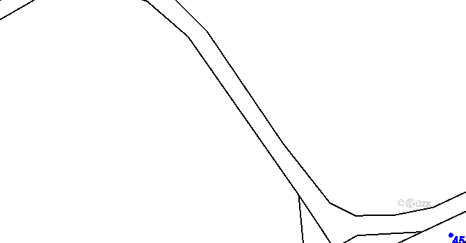 Parcela st. 42 v KÚ Rytířova Lhota, Katastrální mapa