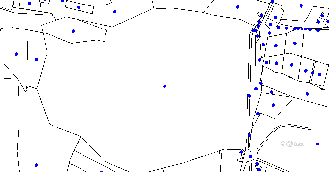 Parcela st. 238/6 v KÚ Březka, Katastrální mapa