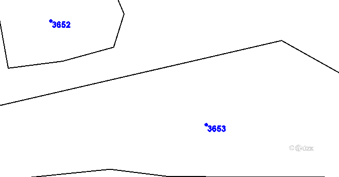 Parcela st. 121/5 v KÚ Lipí, Katastrální mapa