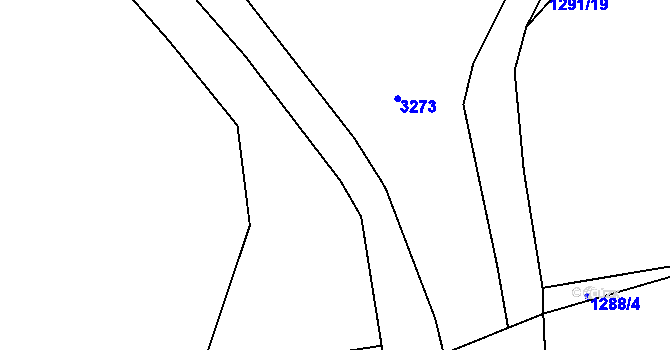 Parcela st. 308/22 v KÚ Lipí, Katastrální mapa