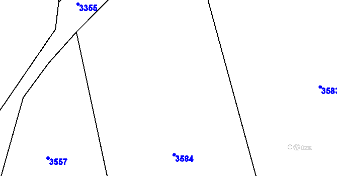 Parcela st. 700/19 v KÚ Lipí, Katastrální mapa