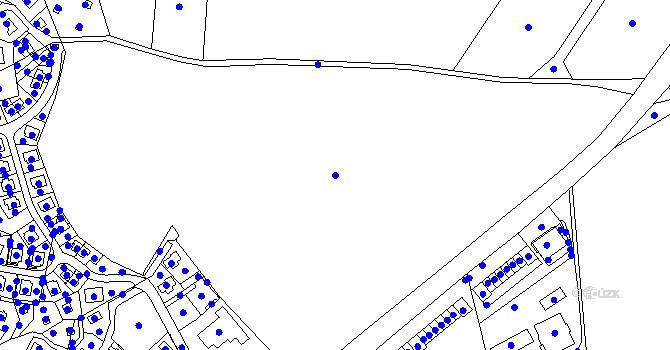 Parcela st. 205/1 v KÚ Lipno nad Vltavou, Katastrální mapa